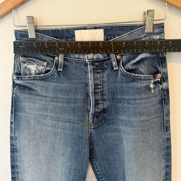 Mother Women’s 25 Jeans The Tomcat Seriously Truce Straight Leg Medium Wash Pant - Picture 8 of 12